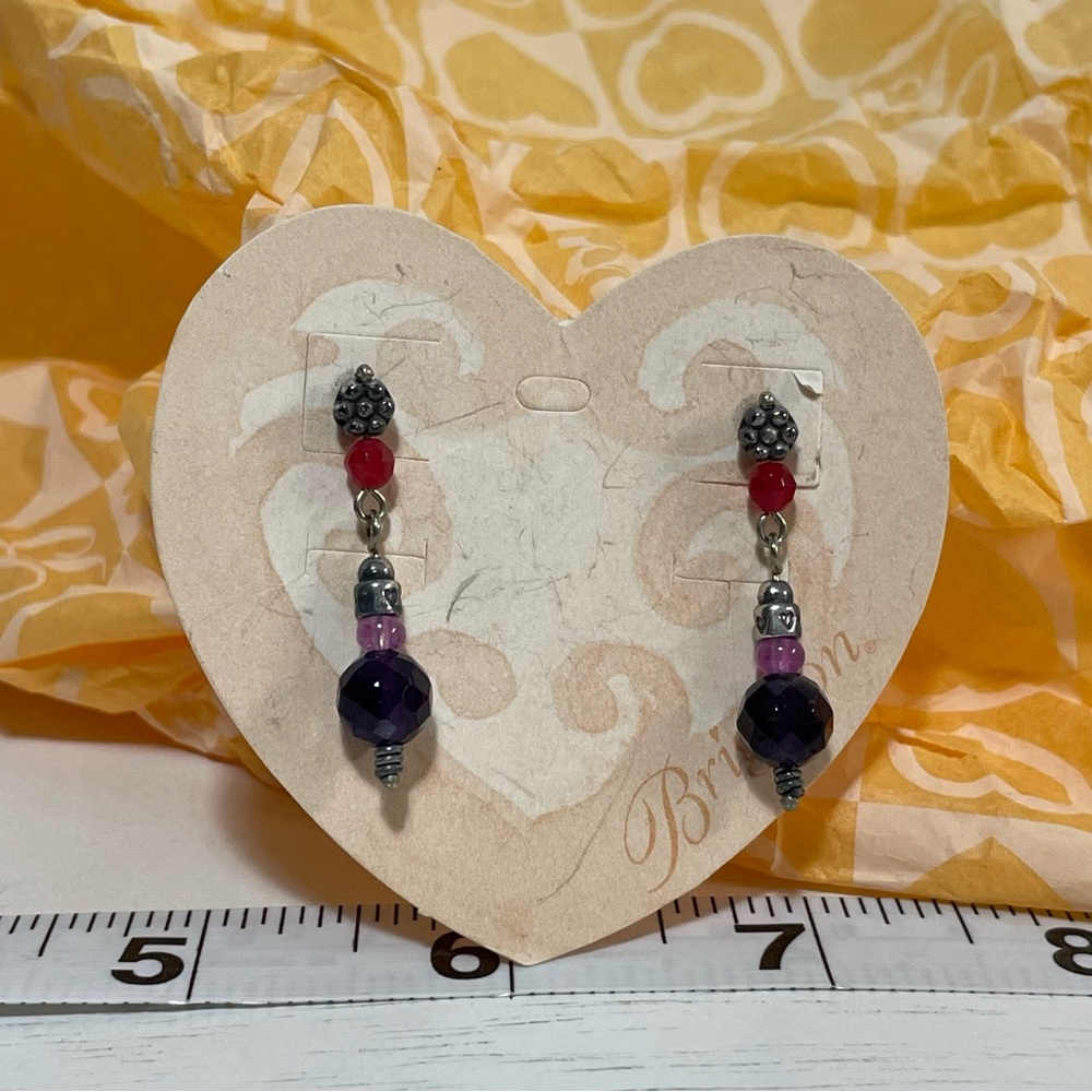 Brighton post drop stud earrings - Picture 2 of 3